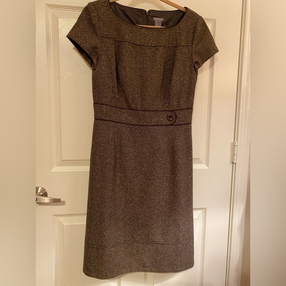 Ann Taylor tweed shift dress. Perfect condition. Size 6